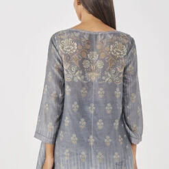 Kasia Top - Grey -Abhinaya shop AD 20F22MA212 Grey 3