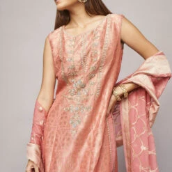 Vaishi Sharara Set-Blush -Abhinaya shop AD F21S36A Blush 5