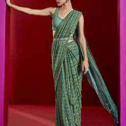 Phaedra Saree - Green