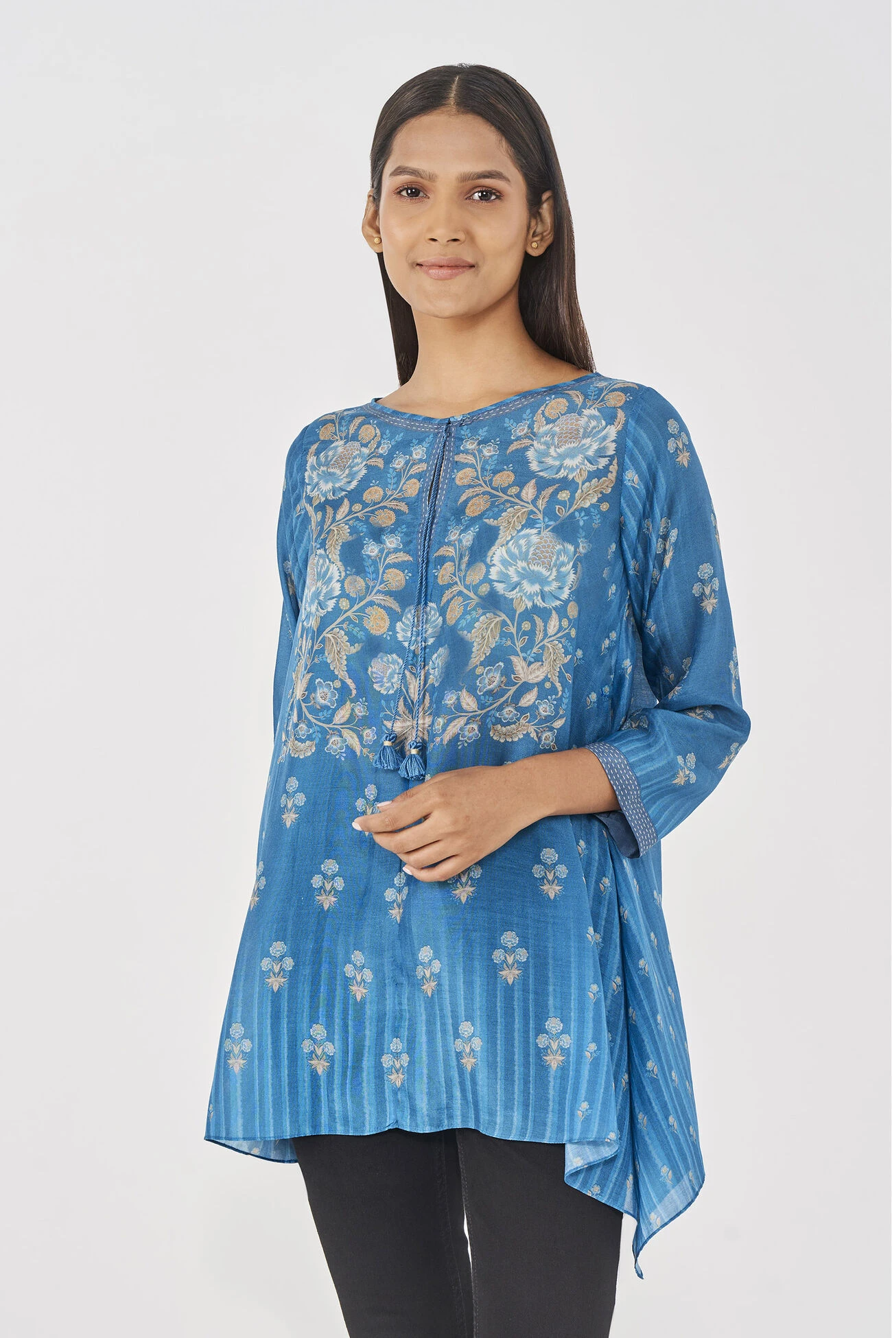 Kasia Top - Blue 2 Kasia Top - Blue - Image 2