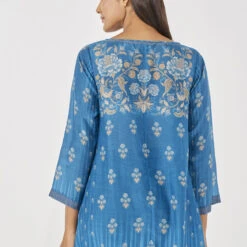Kasia Top - Blue 7 Kasia Top - Blue -Abhinaya shop AD F22MA212 Blue 3