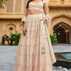 Aadhya Lehenga-Beige