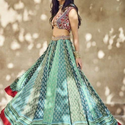 Kavi Lehenga - Sage