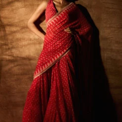 Swargam Gharara Set - Red