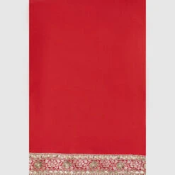 Ganika Benarasi Saree - Red 5 Ganika Benarasi Saree - Red -Abhinaya shop BSR122 Red 3