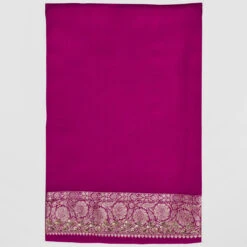 Gul Benarasi Saree - Pink -Abhinaya shop BSR73 PINK 8