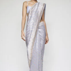 Madhusmita Benarasi Saree - Grey