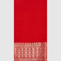 Aganaya Benarasi Saree - Red -Abhinaya shop Bsr93 20red