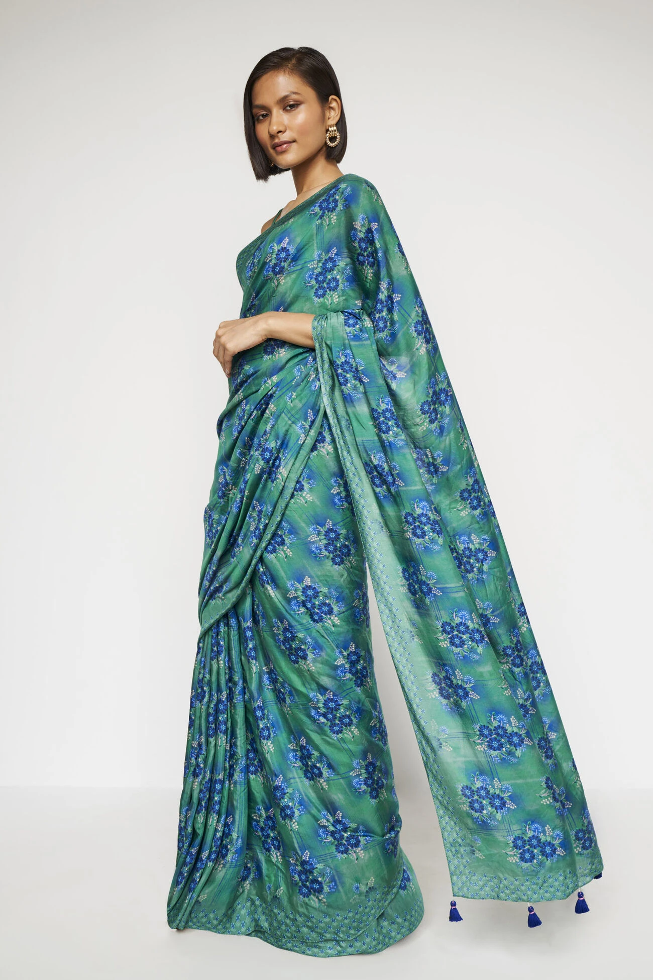 Francesca Saree - Green 2 Francesca Saree - Green - Image 2