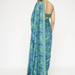 Francesca Saree - Green 6 Francesca Saree - Green -Abhinaya shop F22MA209M Green 3