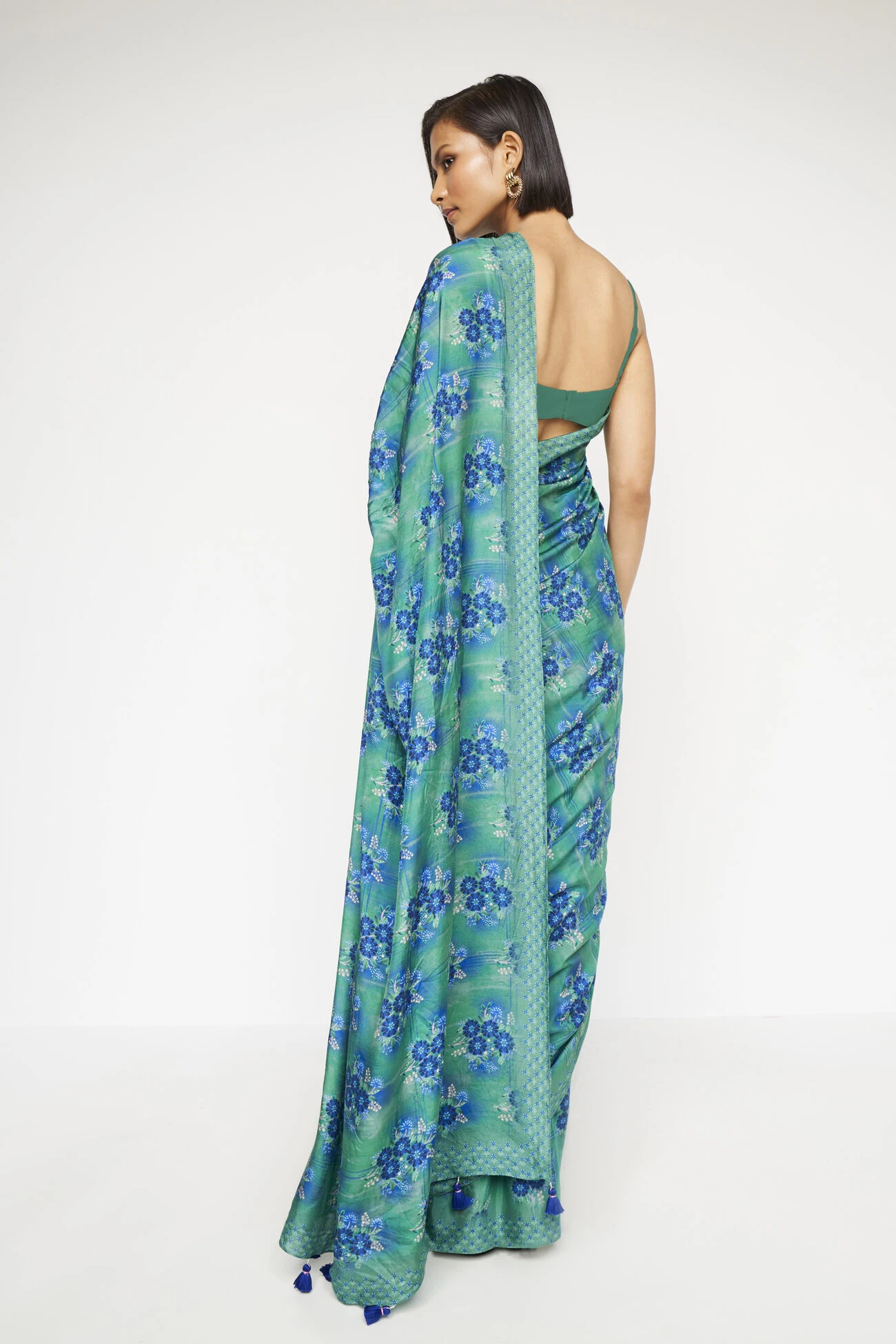 Francesca Saree - Green 3 Francesca Saree - Green - Image 3