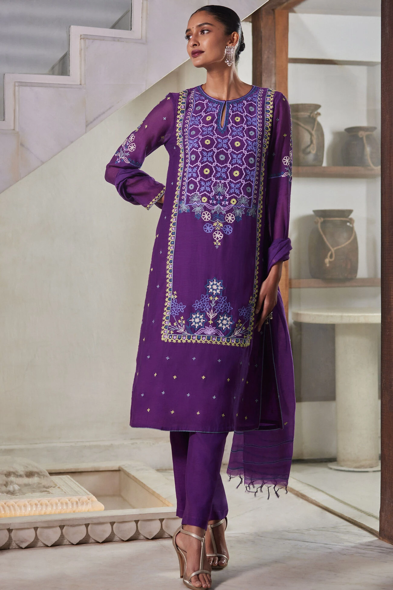 Izna Suit Set - Purple 1 Izna Suit Set - Purple