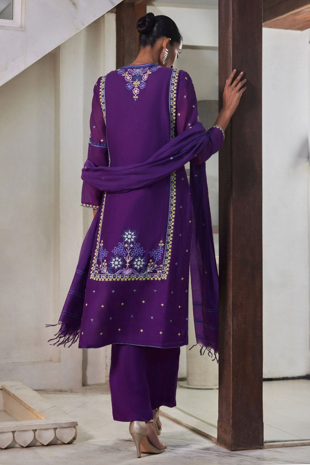 Izna Suit Set - Purple 2 Izna Suit Set - Purple - Image 2