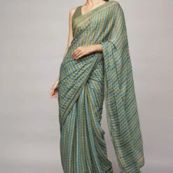 Alana Saree - Sage