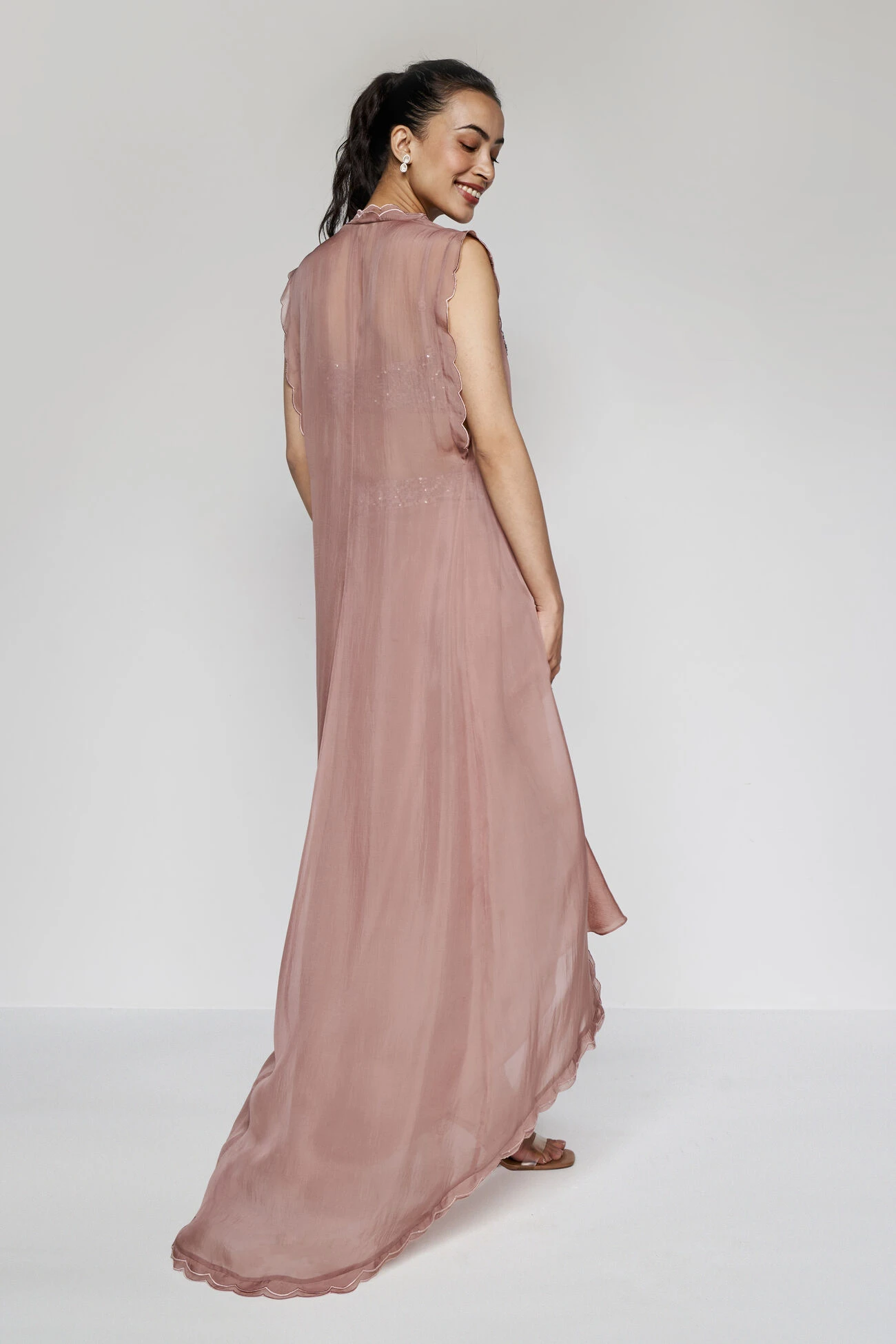 Esilda Skirt Set - Old Rose 4 Esilda Skirt Set - Old Rose - Image 4