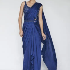 Millaray Saree Set - Blue