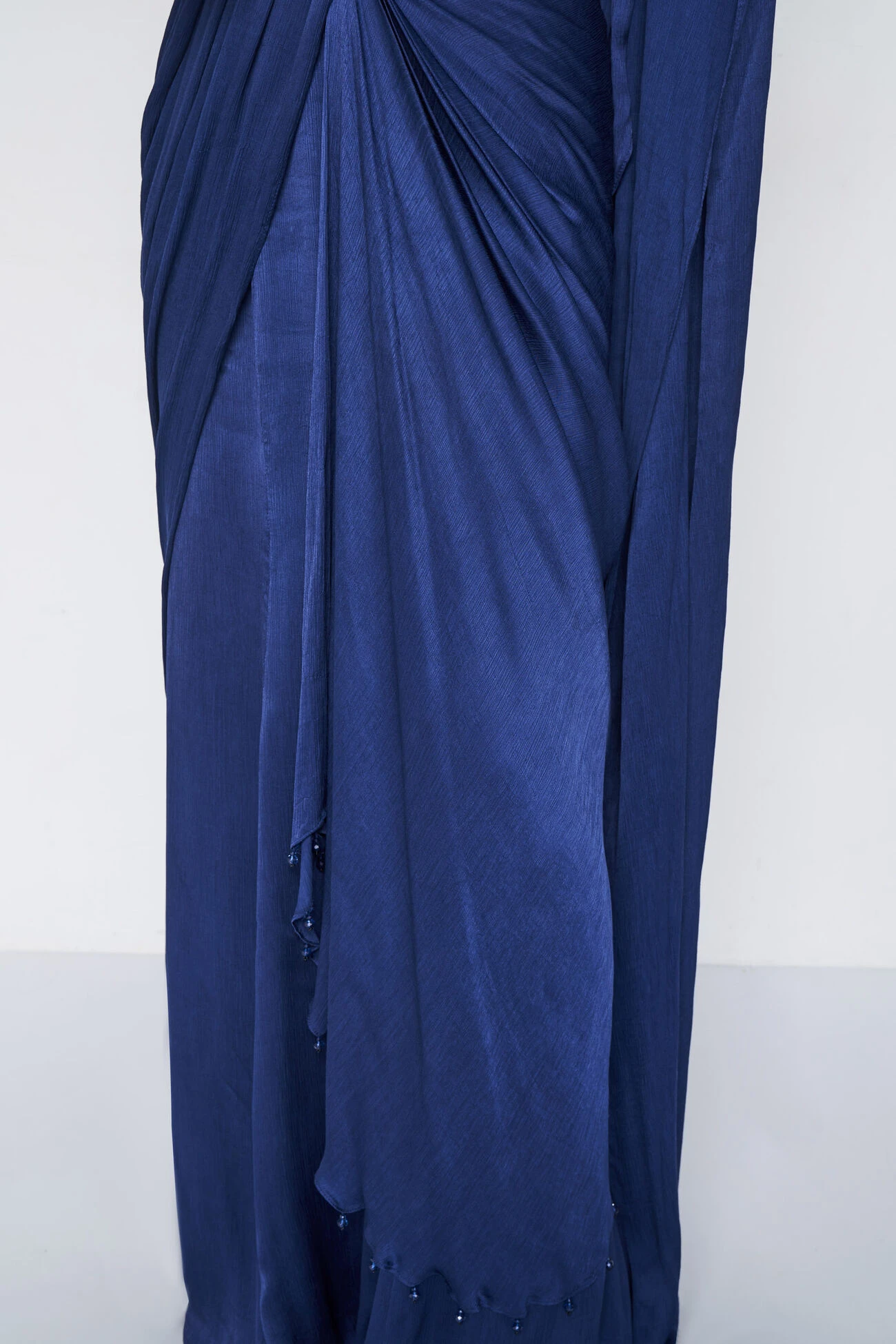 Millaray Saree Set - Blue 7 Millaray Saree Set - Blue - Image 7