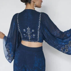 Roxana Coord Set - Blue 11 Roxana Coord Set - Blue -Abhinaya shop F23AA385 Blue 6