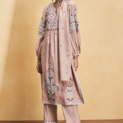 Philomel Suit Set - Old Rose