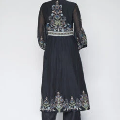 Balsam Suit Set - Black -Abhinaya shop F23R122 Black 2