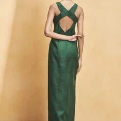 Blooming Wildforest Jacket Set - Green -Abhinaya shop F23R131 Green 4