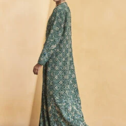 Deep Into The Wild Jacket Set - Green -Abhinaya shop F23R139 Green 2