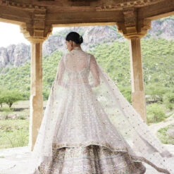 Mridhini Lehenga - Beige 15 Mridhini Lehenga - Beige -Abhinaya shop F23R193MTO BEIG 5