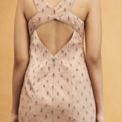 Symphony Of Flowers Jacket Set - Hazelnut 9 Symphony Of Flowers Jacket Set - Hazelnut -Abhinaya shop F23R409A Hazelnut 4