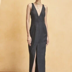 Symphony Of Flowers Jacket Set - Black -Abhinaya shop F23R409 Black 5