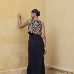 Pride Of The Forest Set - Black -Abhinaya shop F23R507 Black 2