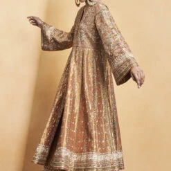 Magic Of The Gleaming Sunrays Sharara Set - Copper -Abhinaya shop F23R578 Copper 6