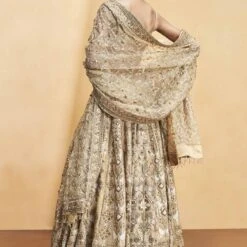 Hymn Of The Forest Lehenga - Gold -Abhinaya shop F23R593MTO Gold 3