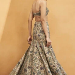 Harmony Of The Forest Skirt Set - Gold -Abhinaya shop F23R605MTO GOLD 3