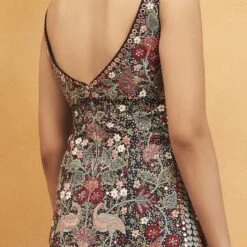 Symphony Of The Wilderness Dress - Blue -Abhinaya shop F23R678 Blue 4