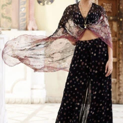 Nazaha Pant Set - Black