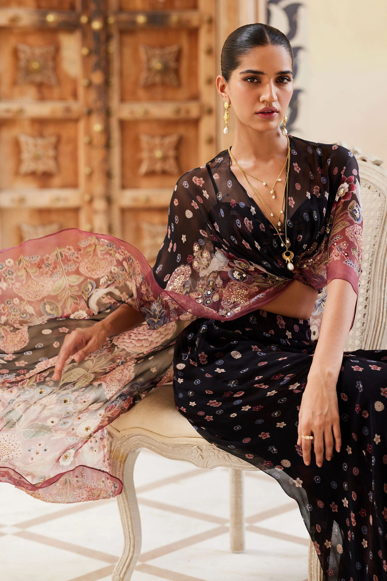 Nazaha Pant Set - Black 5 Nazaha Pant Set - Black - Image 5