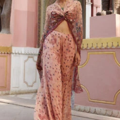 Nazaha Pant Set - Peach