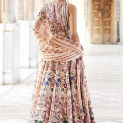 Madoon Lehenga - Peach -Abhinaya shop F23RS157 Peach 4