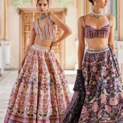 Shimaz Lehenga - Black 11 Shimaz Lehenga - Black -Abhinaya shop F23RS163 Black 4