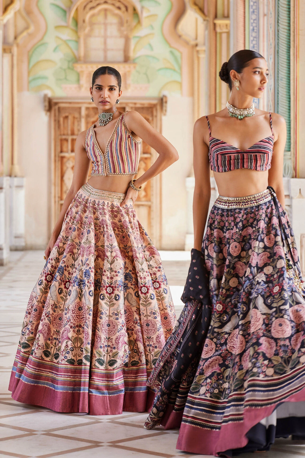 Shimaz Lehenga - Black 4 Shimaz Lehenga - Black - Image 4