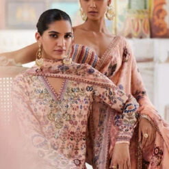 Itr Saree - Peach -Abhinaya shop F23RS181 Peach 6