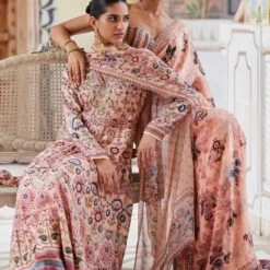 Itr Saree - Peach -Abhinaya shop F23RS181 Peach 7