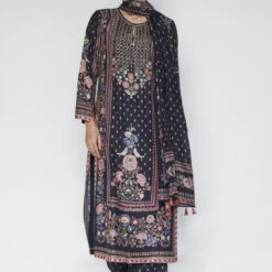 Elnaz Suit Set - Black