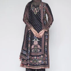 Elnaz Suit Set - Black 8 Elnaz Suit Set - Black -Abhinaya shop F23RS201 Black 3