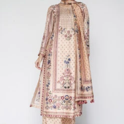 Elnaz Suit Set - Peach