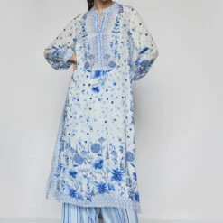 Mranal Kurta Set - White