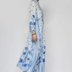 Mranal Kurta Set - White 9 Mranal Kurta Set - White -Abhinaya shop F23RS541 White 3