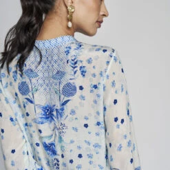 Mranal Kurta Set - White 12 Mranal Kurta Set - White -Abhinaya shop F23RS541 White 6