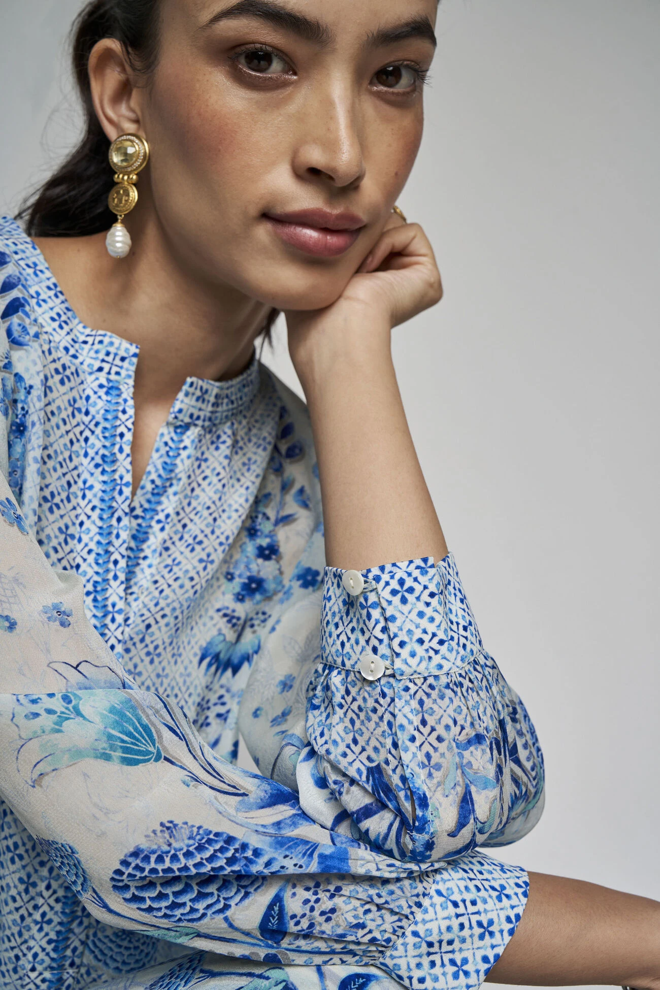 Mranal Kurta Set - White 7 Mranal Kurta Set - White - Image 7