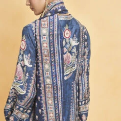 Mahdis Suit Set - Blue -Abhinaya shop F23RS544 Blue 5